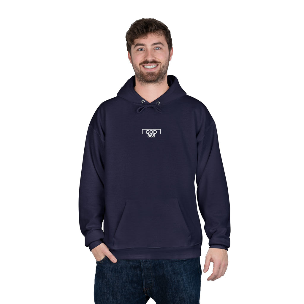 GOD 365 Hoodie | All Day 365 Cross Back Graphic Hoodie