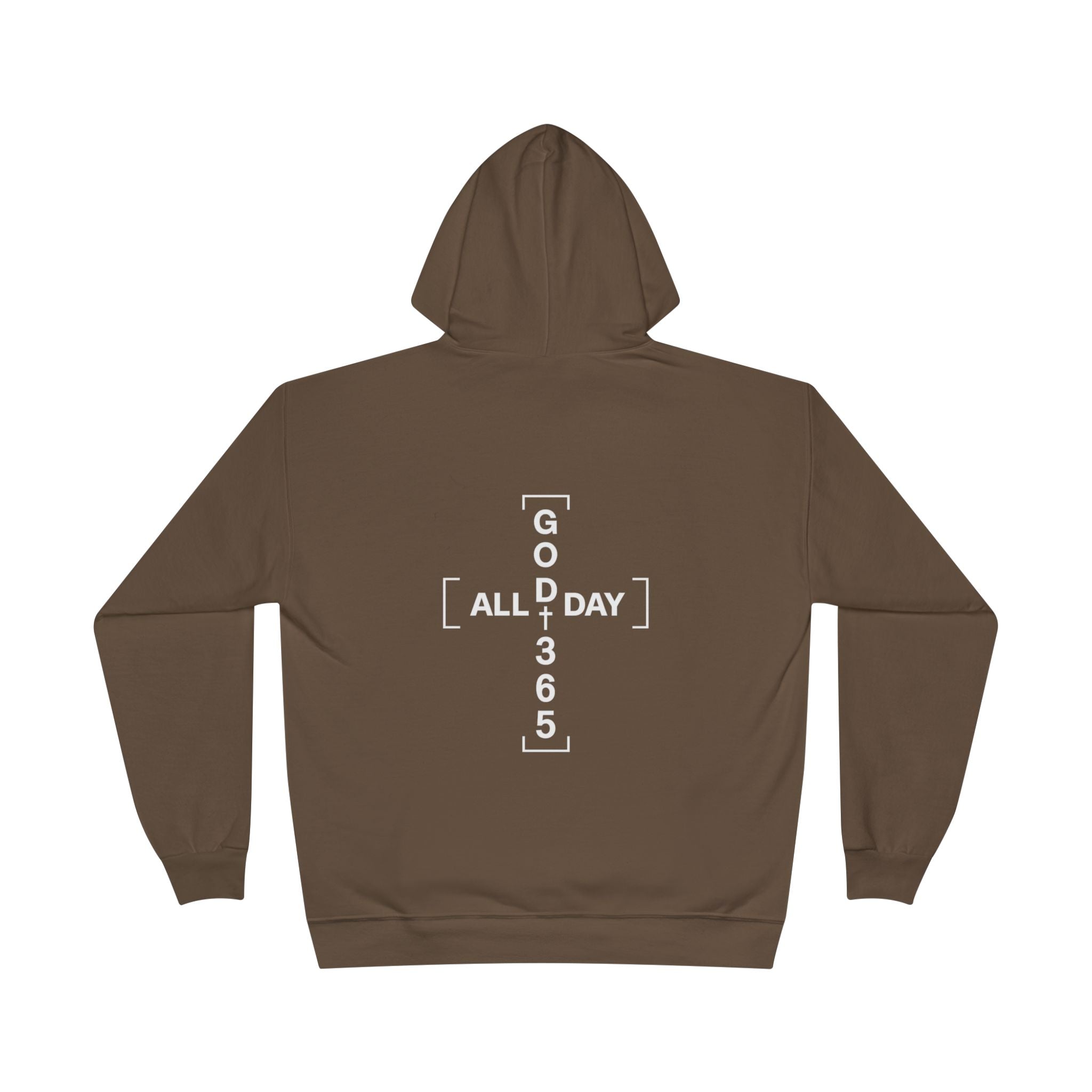 GOD 365 Hoodie | All Day 365 Cross Back Graphic Hoodie