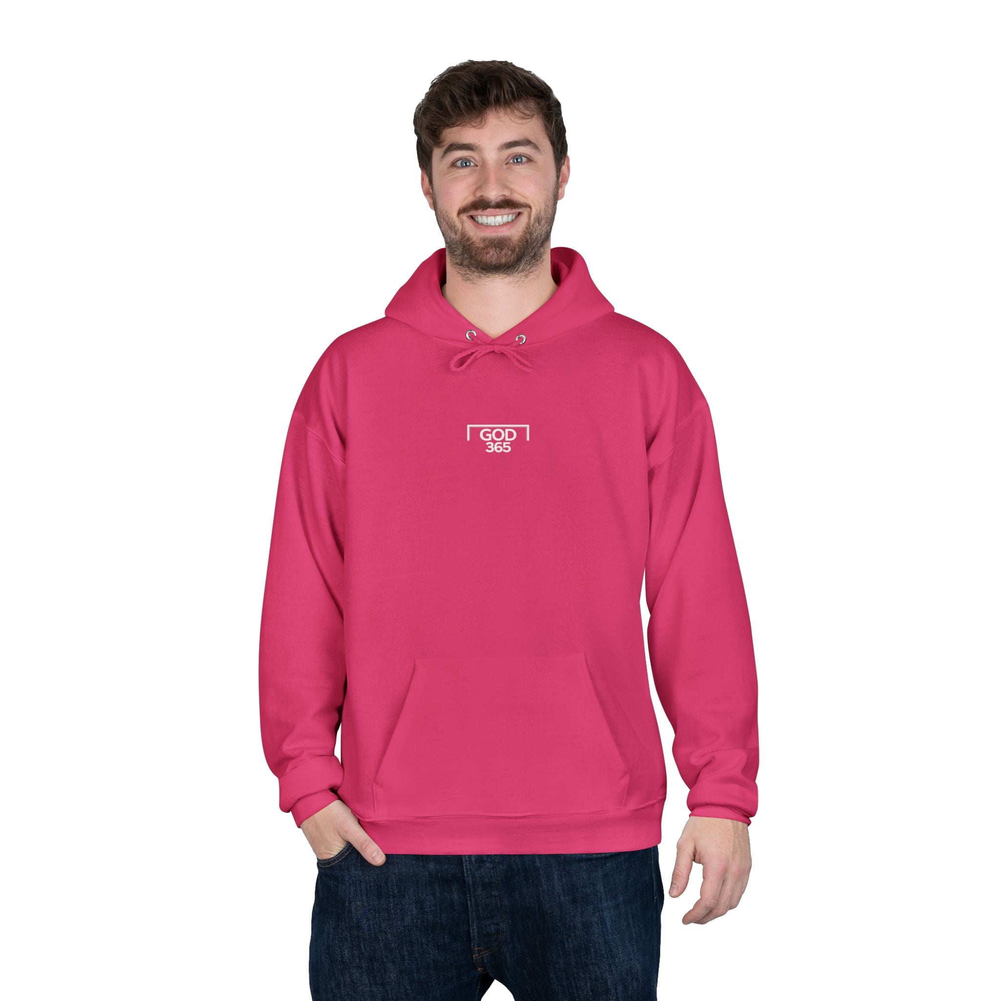 GOD 365 Hoodie | All Day 365 Cross Back Graphic Hoodie