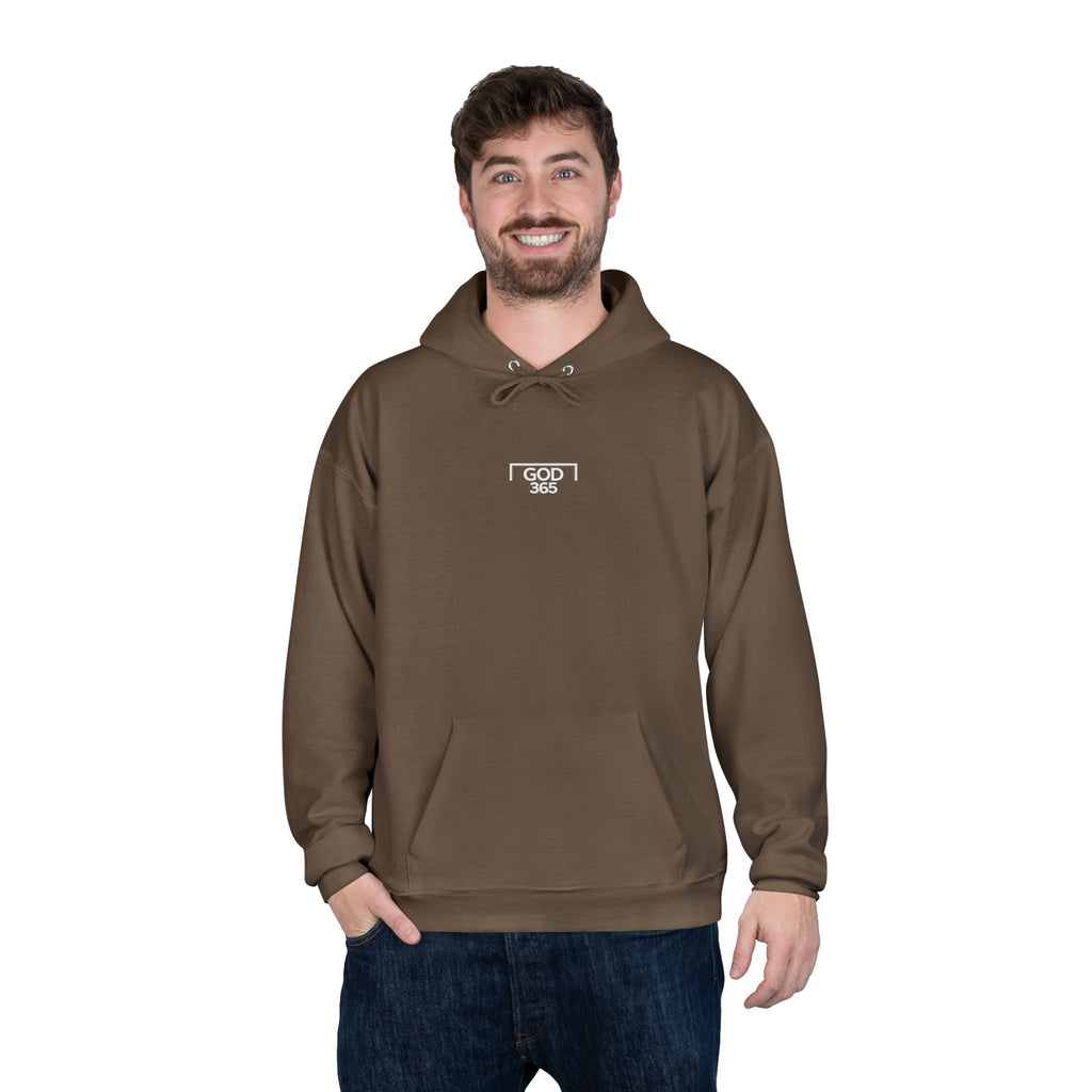 GOD 365 Hoodie | All Day 365 Cross Back Graphic Hoodie