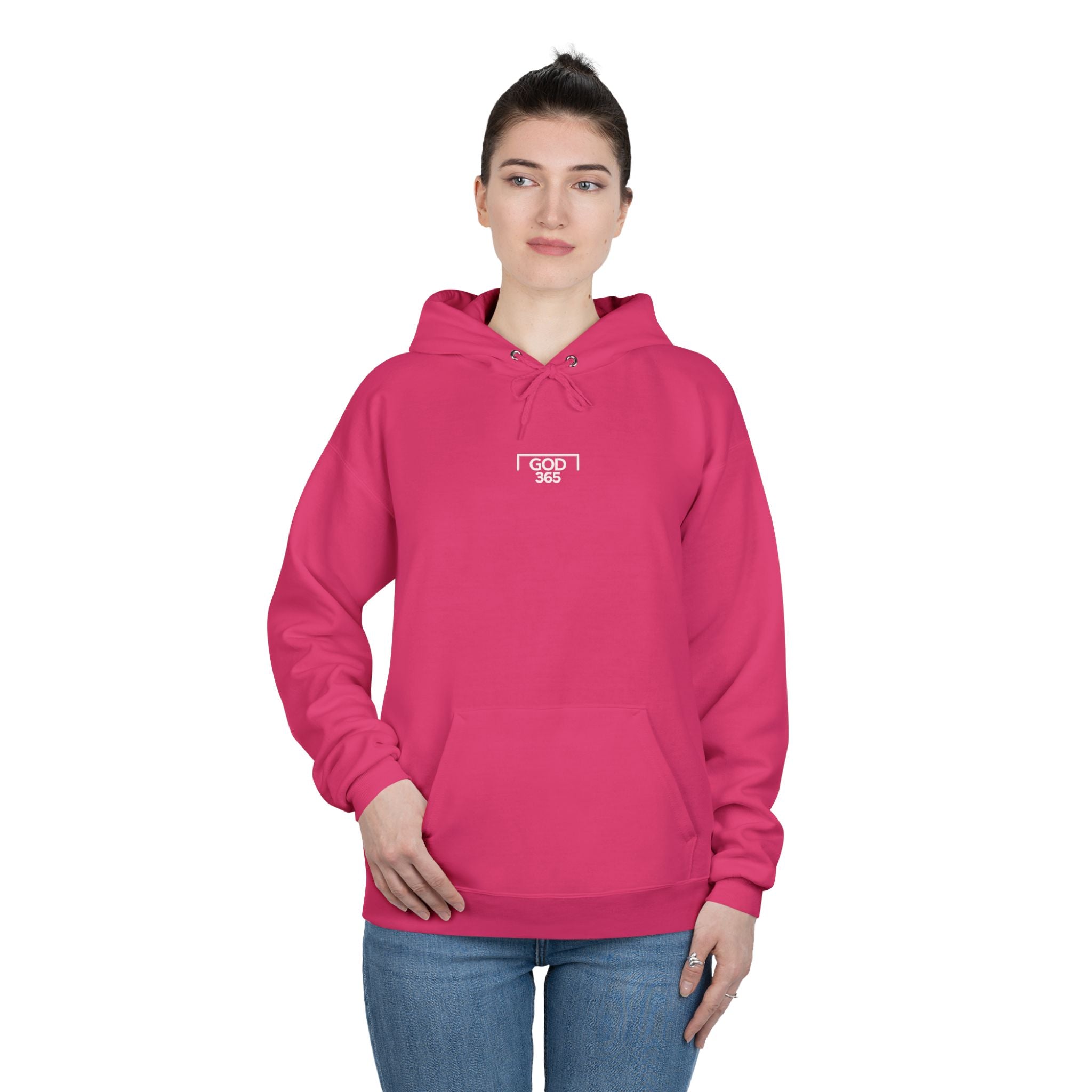GOD 365 Hoodie | All Day 365 Cross Back Graphic Hoodie