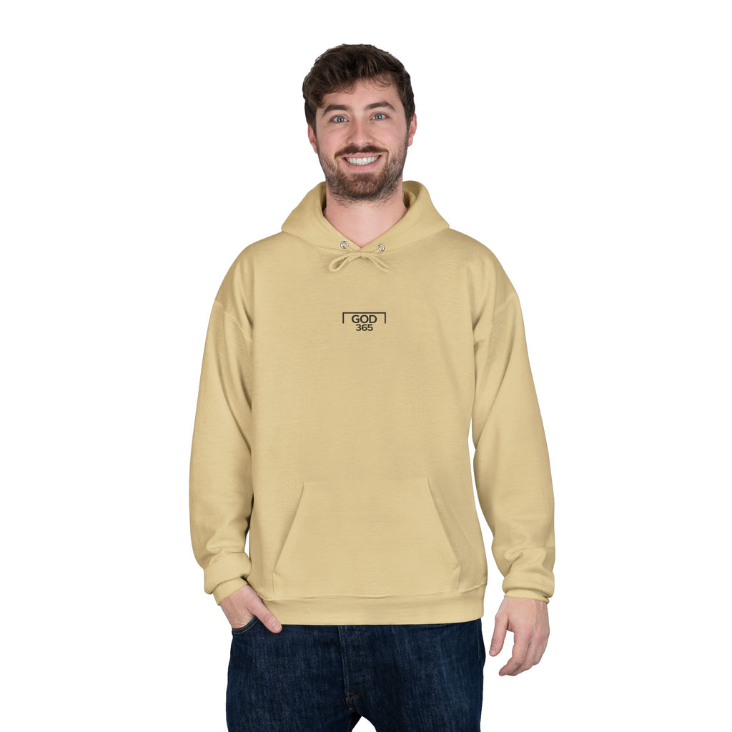 GOD 365 Hoodie | All Day 365 Cross Back Graphic Hoodie