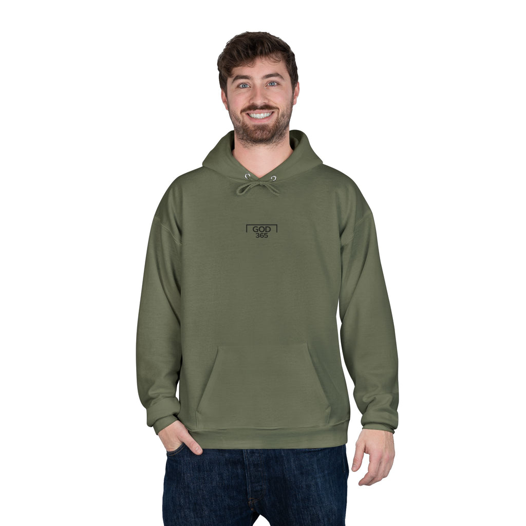 GOD 365 Hoodie | All Day 365 Cross Back Graphic Hoodie