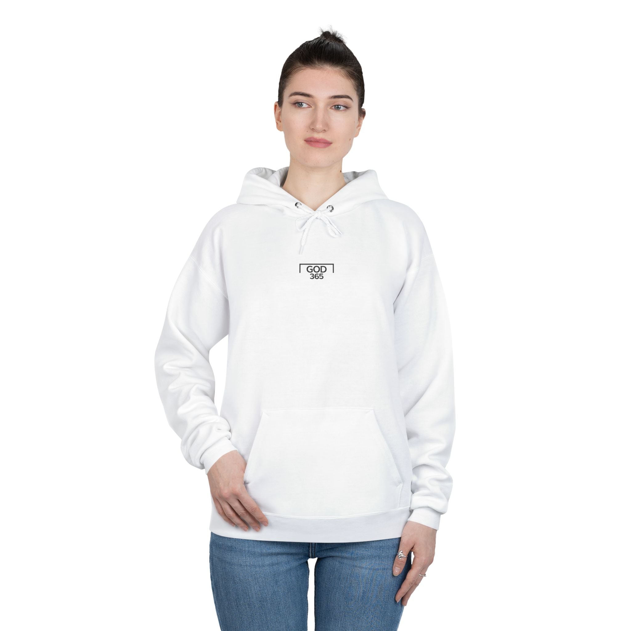 GOD 365 Hoodie | All Day 365 Cross Back Graphic Hoodie