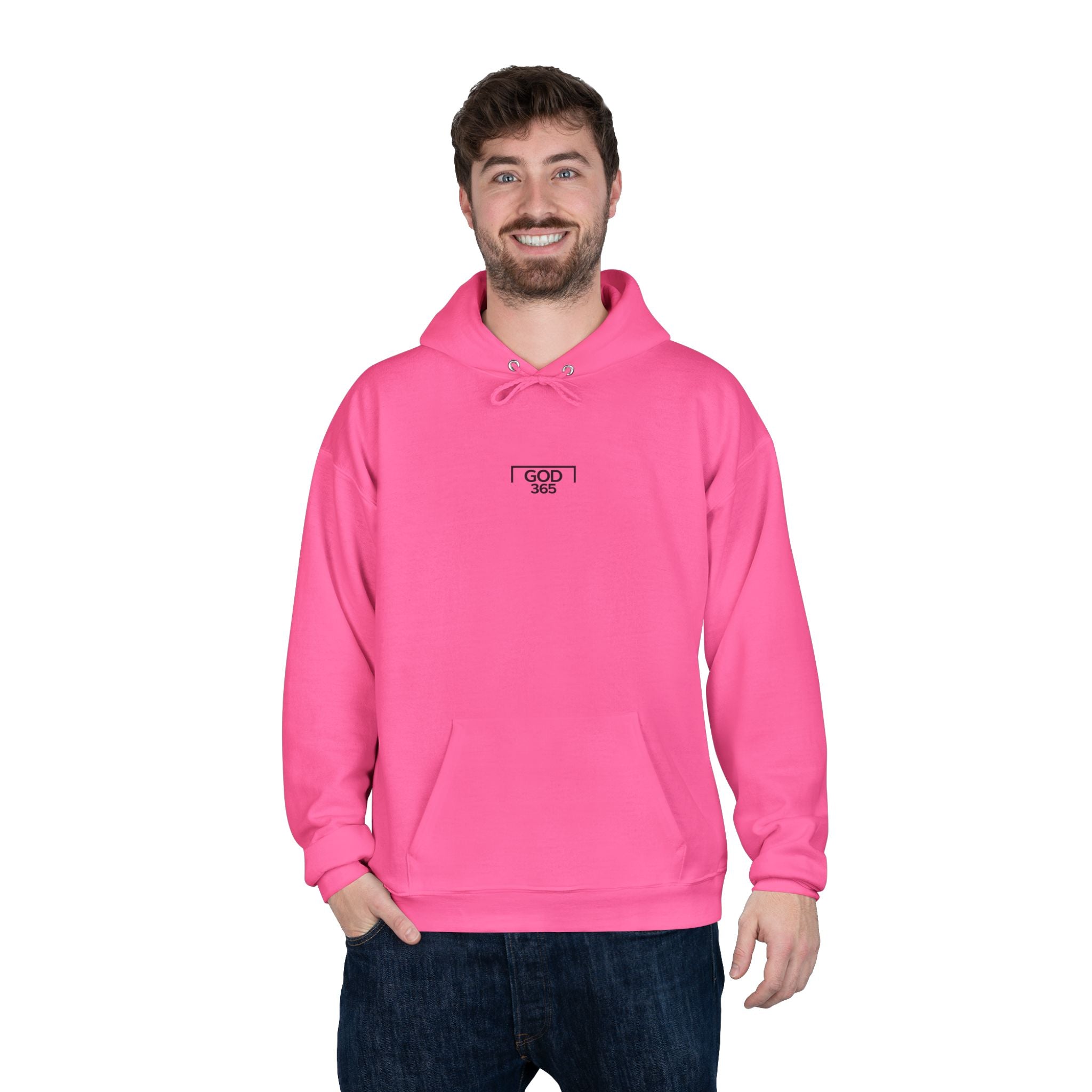 GOD 365 Hoodie | All Day 365 Cross Back Graphic Hoodie