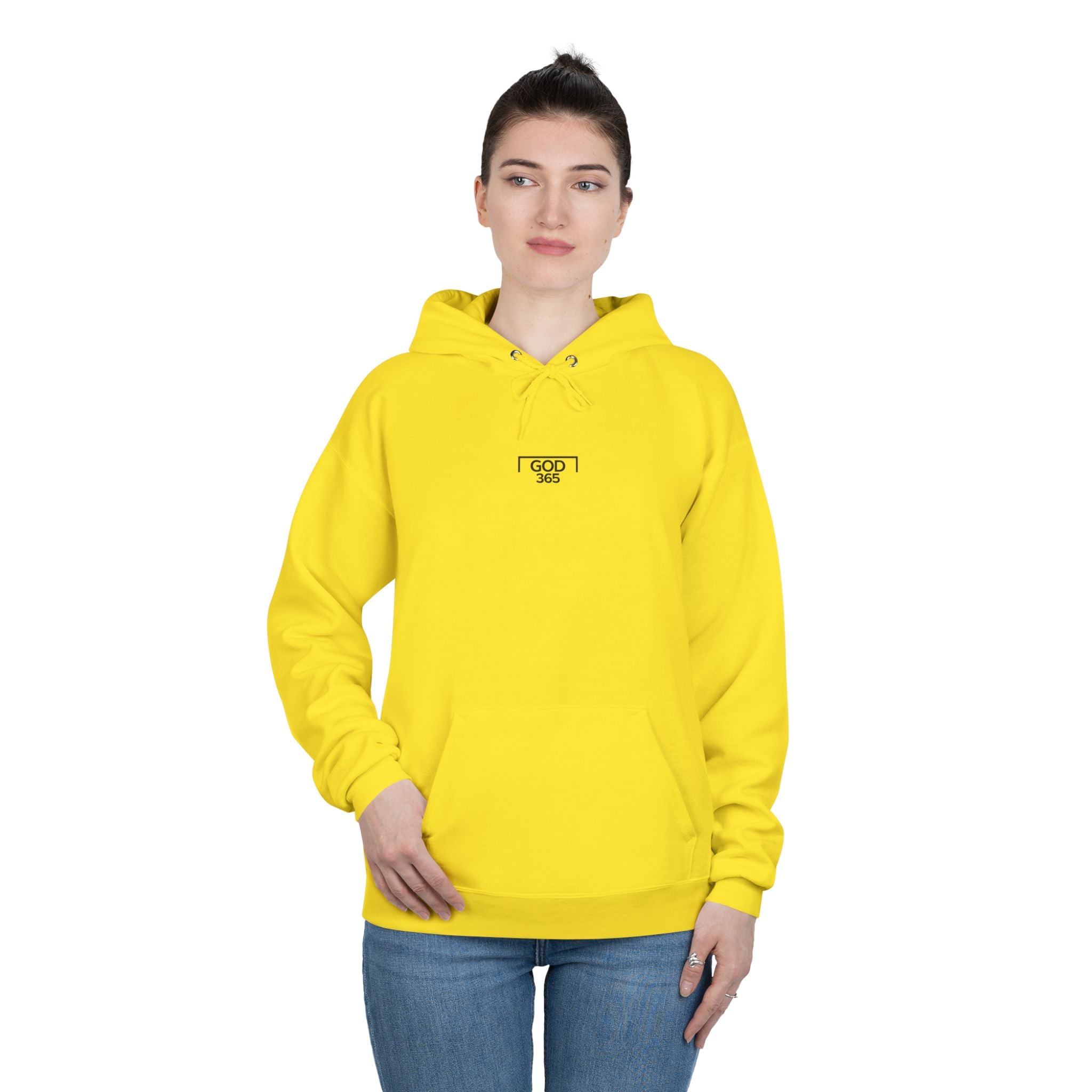 GOD 365 Hoodie | All Day 365 Cross Back Graphic Hoodie