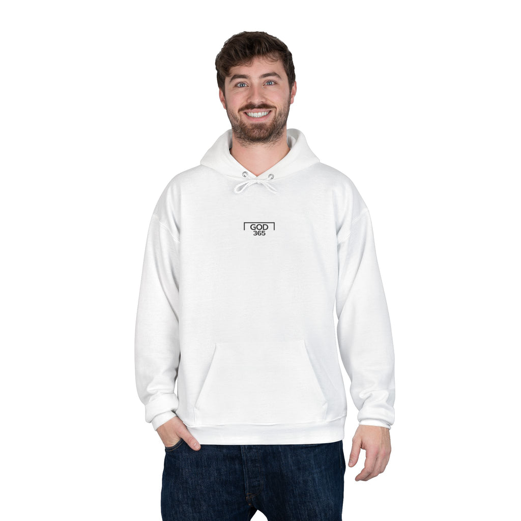 GOD 365 Hoodie | All Day 365 Cross Back Graphic Hoodie
