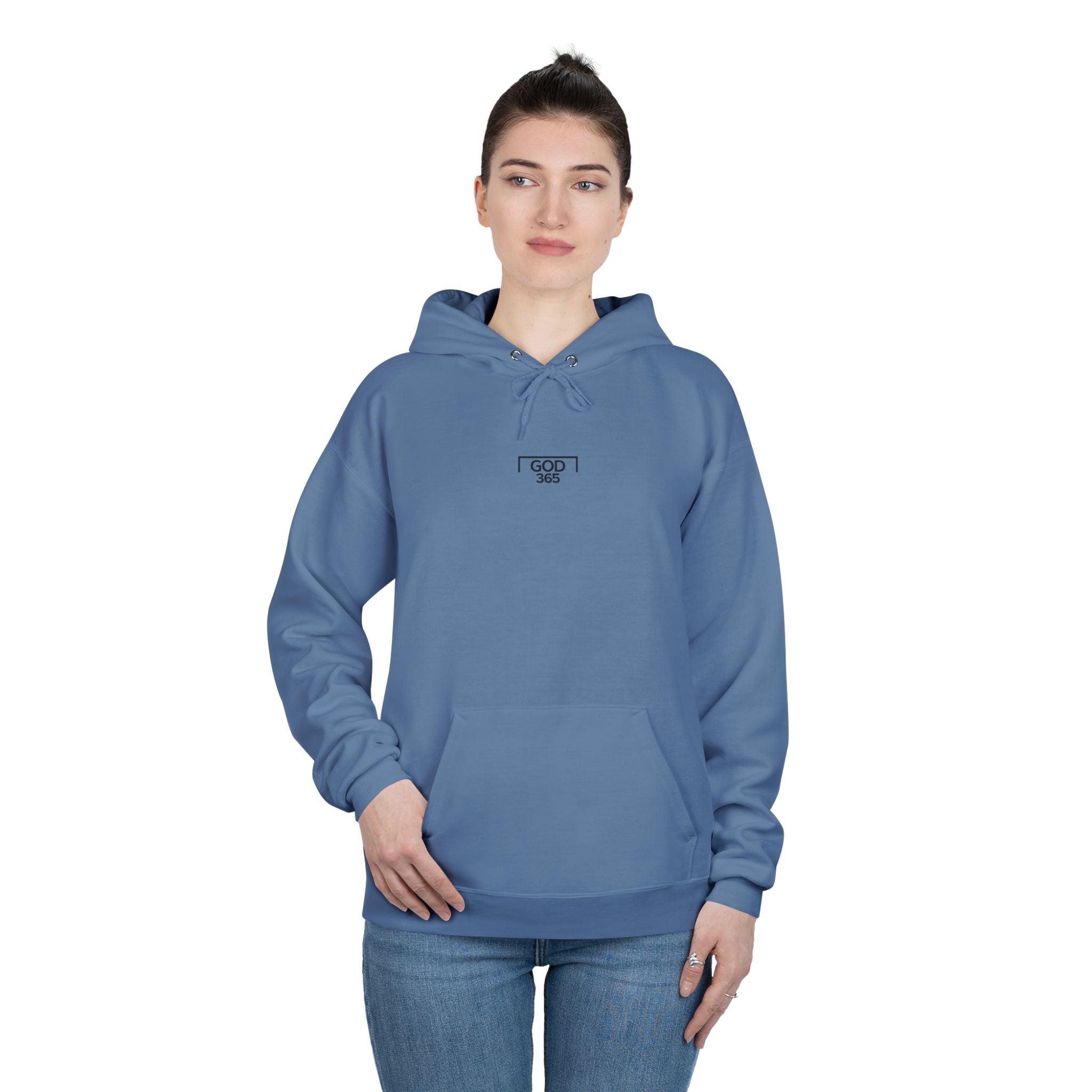 GOD 365 Hoodie | All Day 365 Cross Back Graphic Hoodie