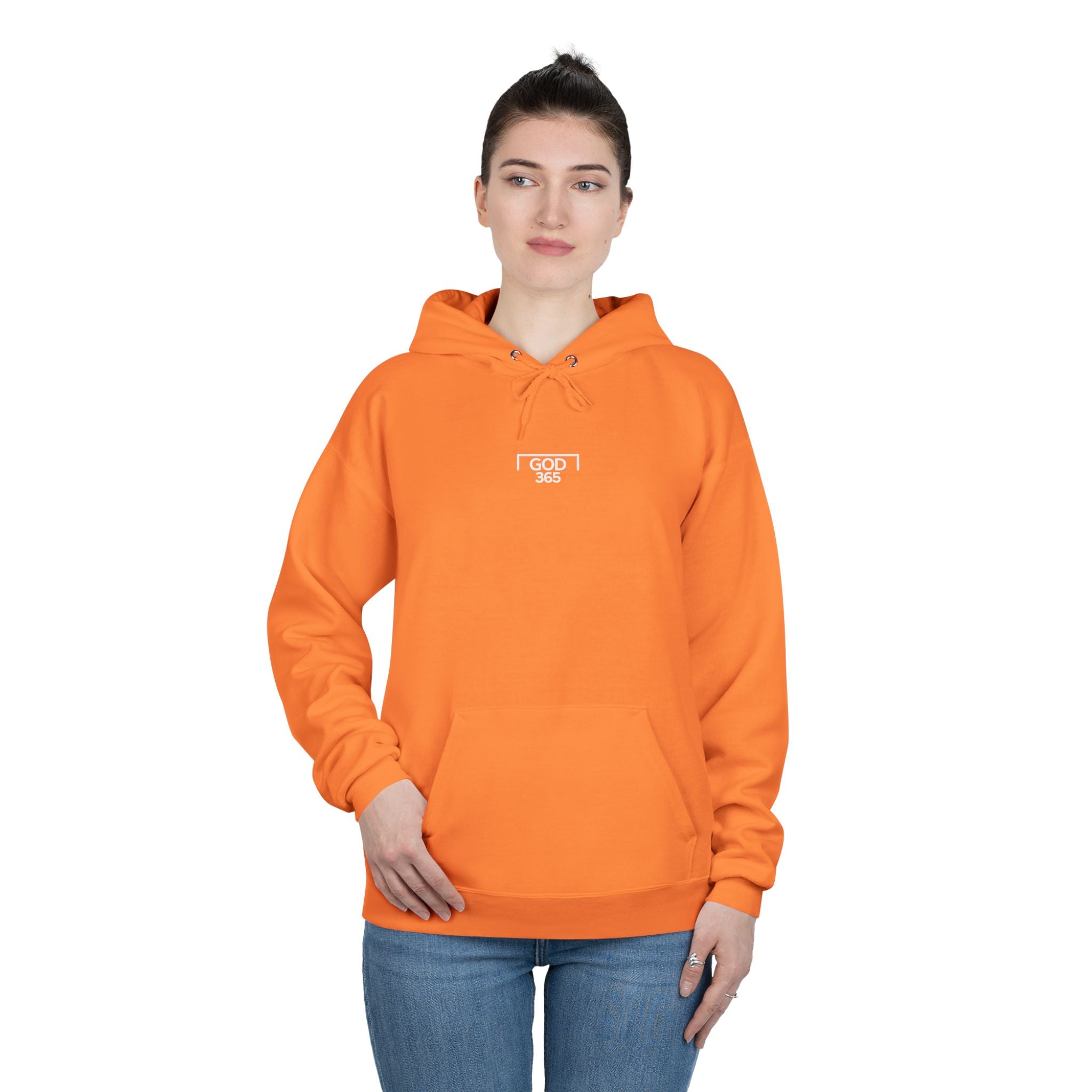 GOD 365 Hoodie | All Day 365 Cross Back Graphic Hoodie