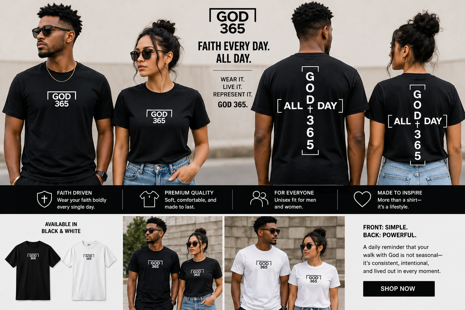 God 365 Signature Tee